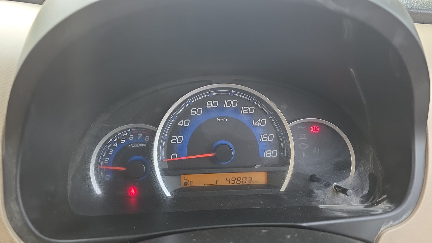 Used 2017 Maruti Suzuki Wagon R VXI Petrol Manual interior CLUSTERMETER VIEW