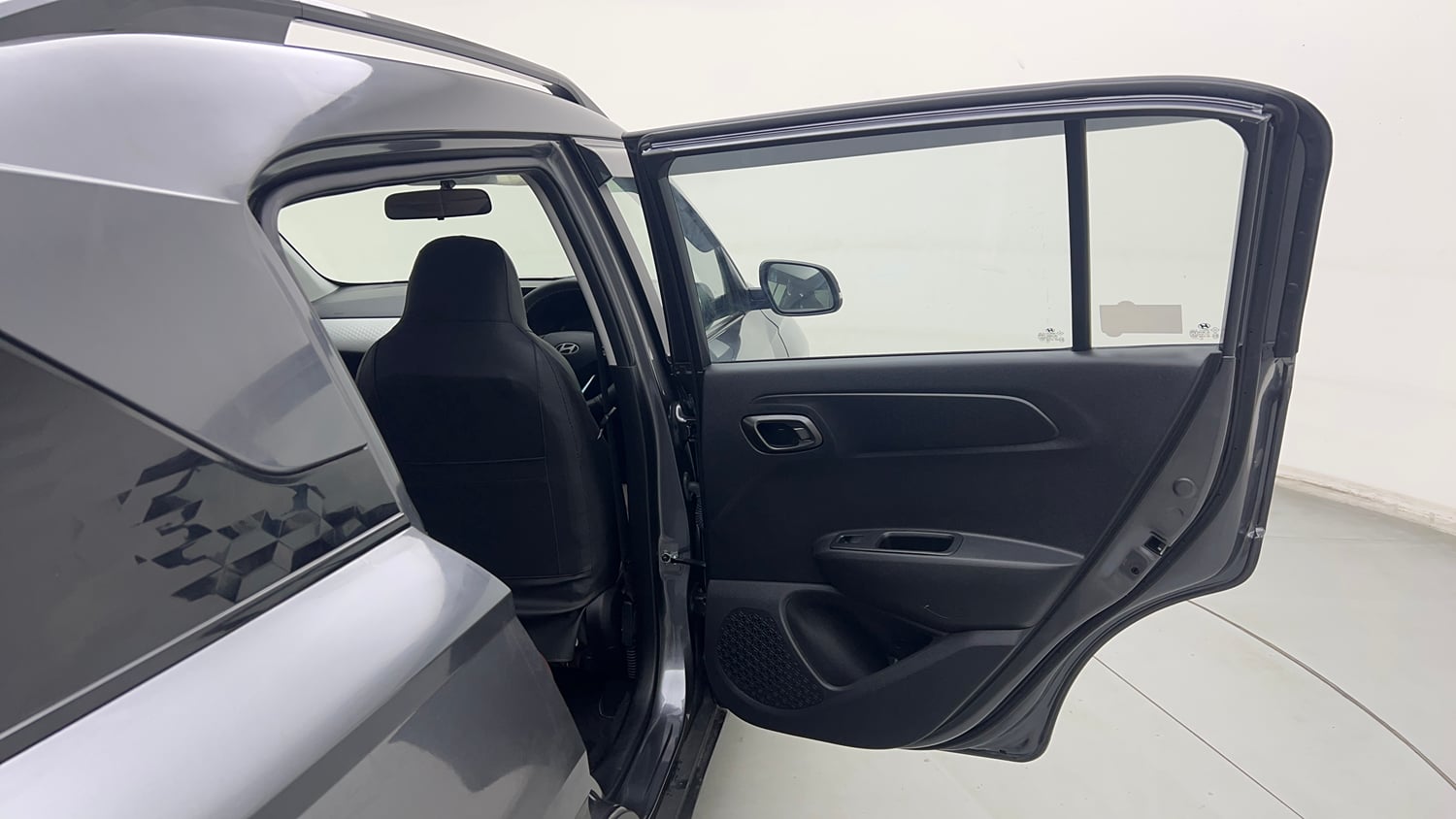 Used 2023 Hyundai Exter SX (O) 1.2 MT Petrol Manual interior RIGHT REAR DOOR OPEN VIEW