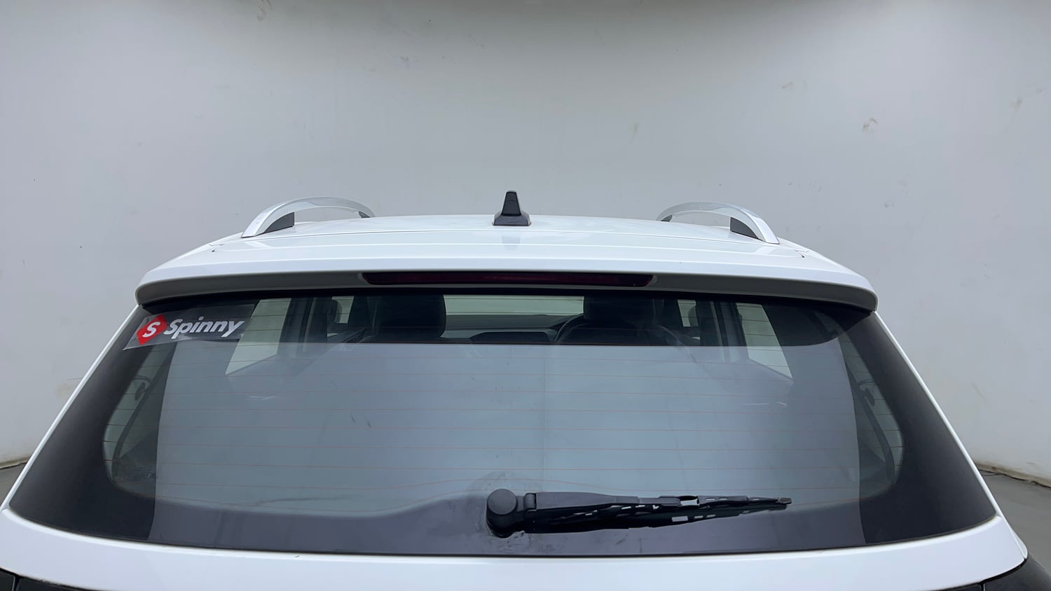 Used 2023 Volkswagen Taigun Topline 1.0 TSI AT Petrol Automatic exterior BACK WINDSHIELD VIEW