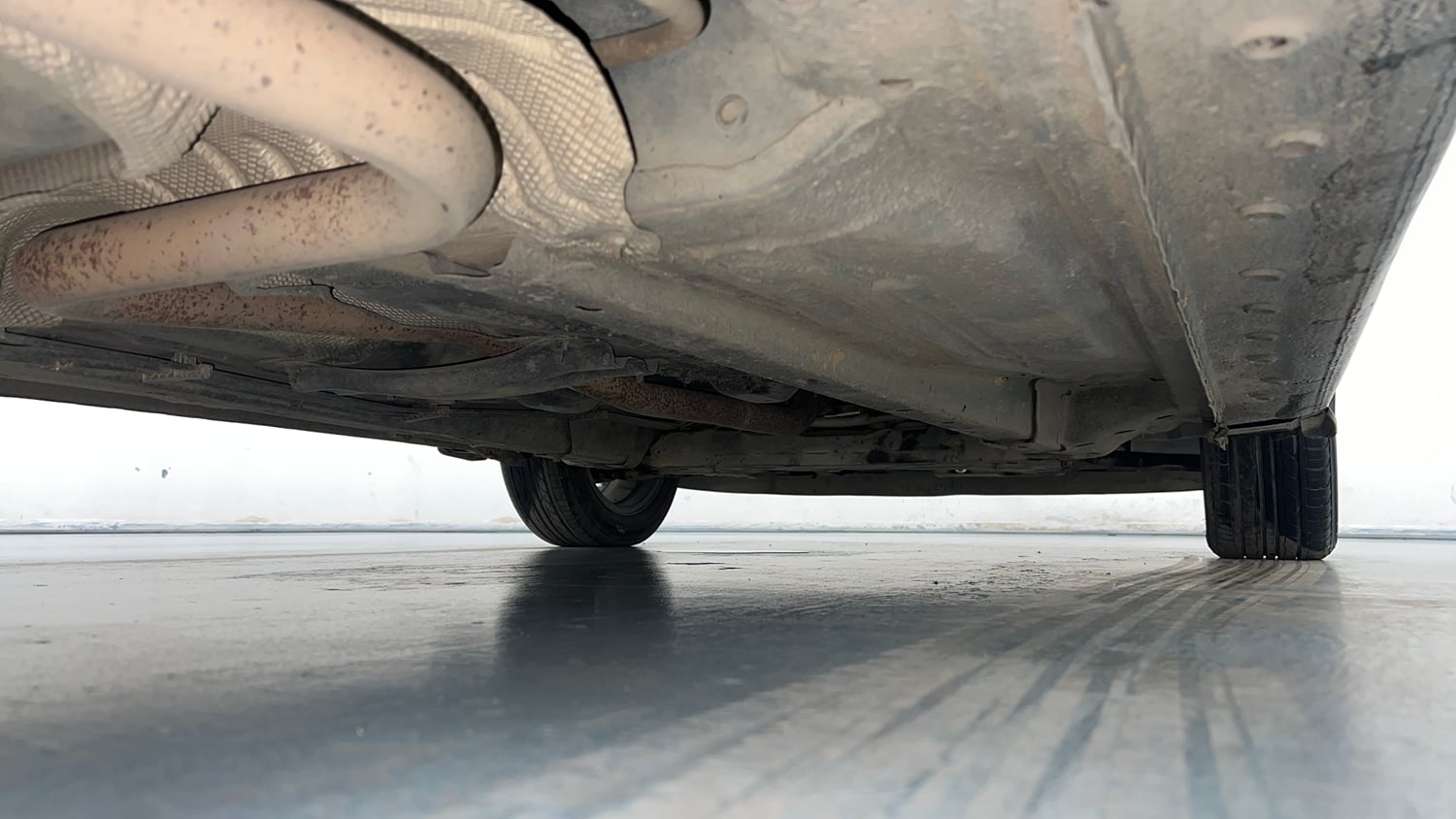 Used 2020 Ford Figo Aspire Titanium Plus 1.5 TDCi Diesel Manual extra REAR RIGHT UNDERBODY VIEW