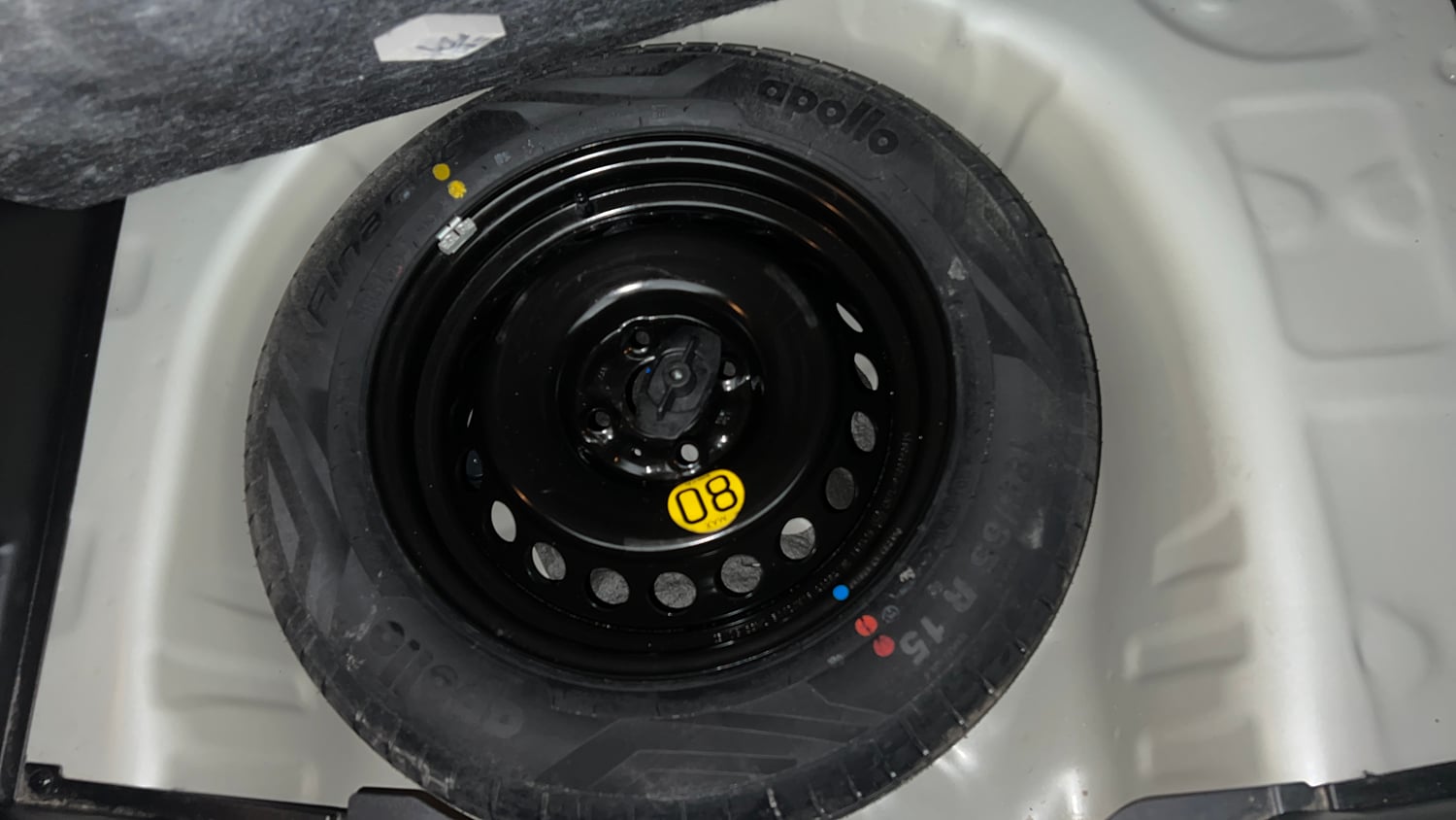 Used 2023 Maruti Suzuki Baleno Zeta MT Petrol Manual tyres SPARE TYRE VIEW