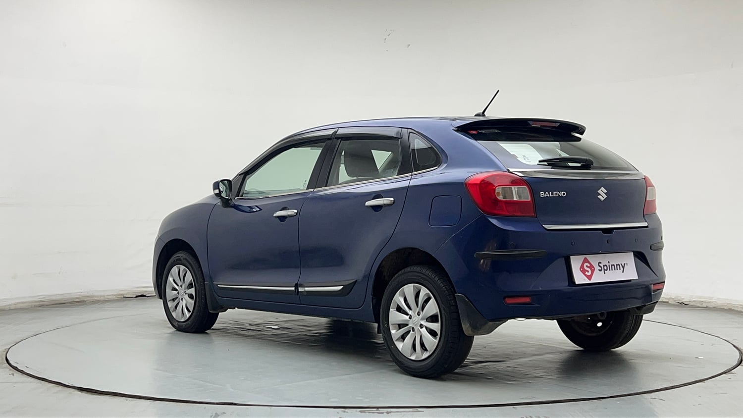 Used 2018 Maruti Suzuki Baleno Delta 1.2 Petrol Manual exterior LEFT REAR CORNER VIEW