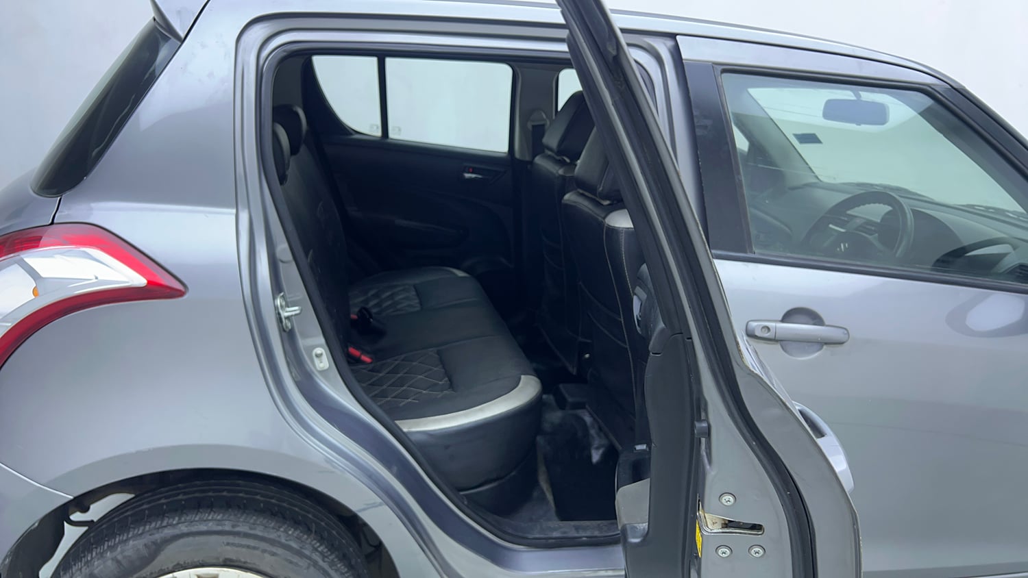 Used 2014 Maruti Suzuki Swift VXi Petrol Manual interior RIGHT SIDE REAR DOOR CABIN VIEW