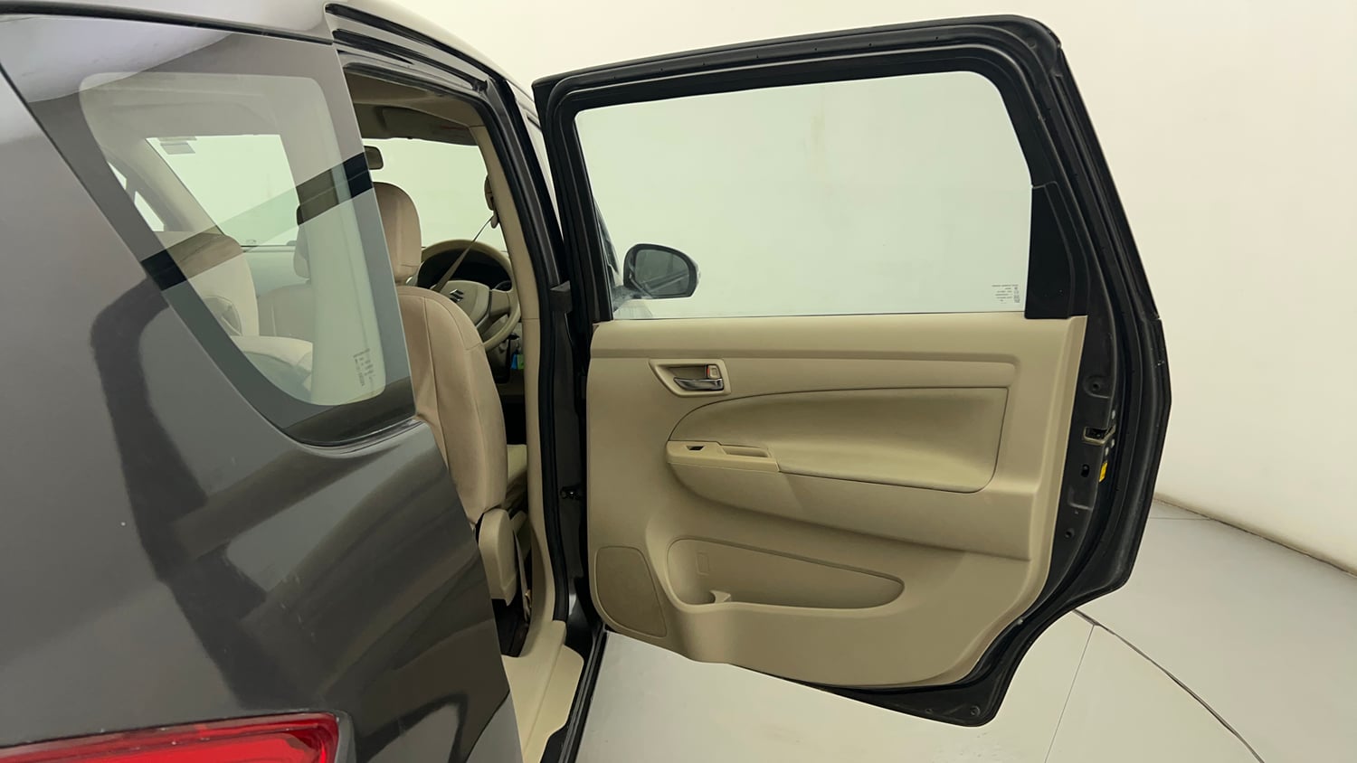 Used 2015 Maruti Suzuki Ertiga VXI CNG (Outside Fitted) Cng Manual interior RIGHT REAR DOOR OPEN VIEW
