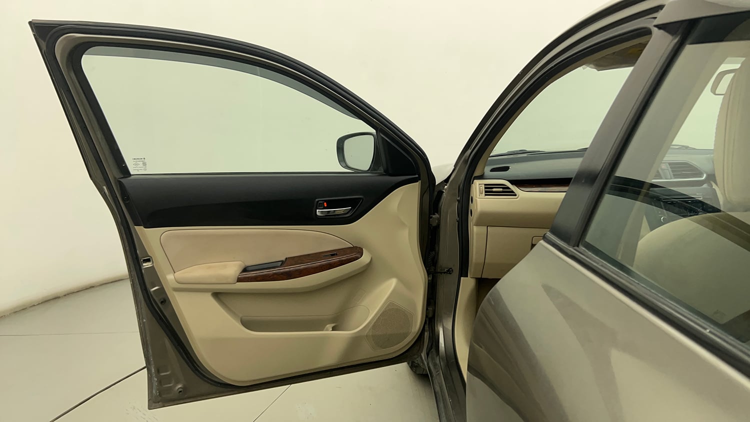 Used 2018 Maruti Suzuki Dzire VDi AMT Diesel Automatic interior LEFT FRONT DOOR OPEN VIEW