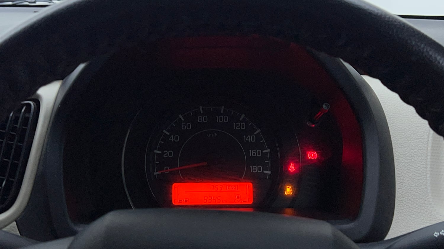 Used 2020 Maruti Suzuki Wagon R LXi (O) 1.0 CNG Cng Manual interior CLUSTERMETER VIEW