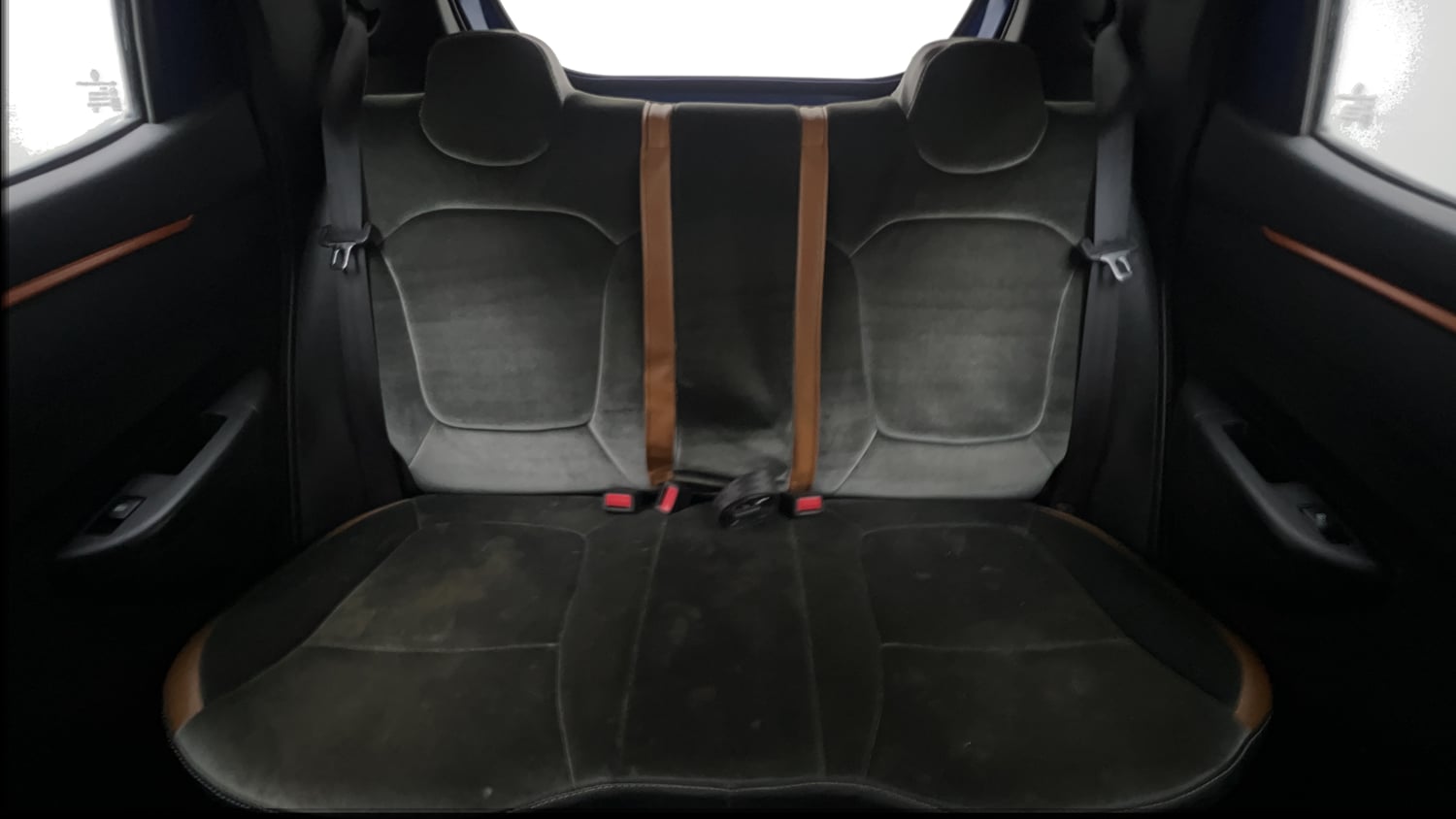 Used 2020 Renault Kwid CLIMBER 1.0 AMT Opt Petrol Automatic interior REAR SEAT CONDITION VIEW