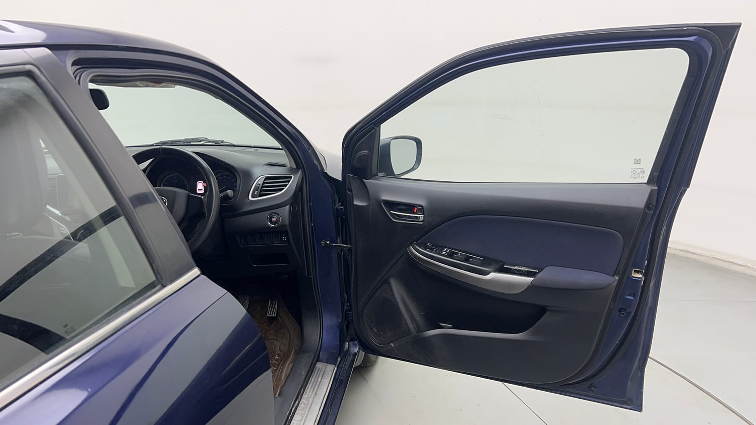 Used 2019 Toyota Glanza G Petrol Manual interior RIGHT FRONT DOOR OPEN VIEW