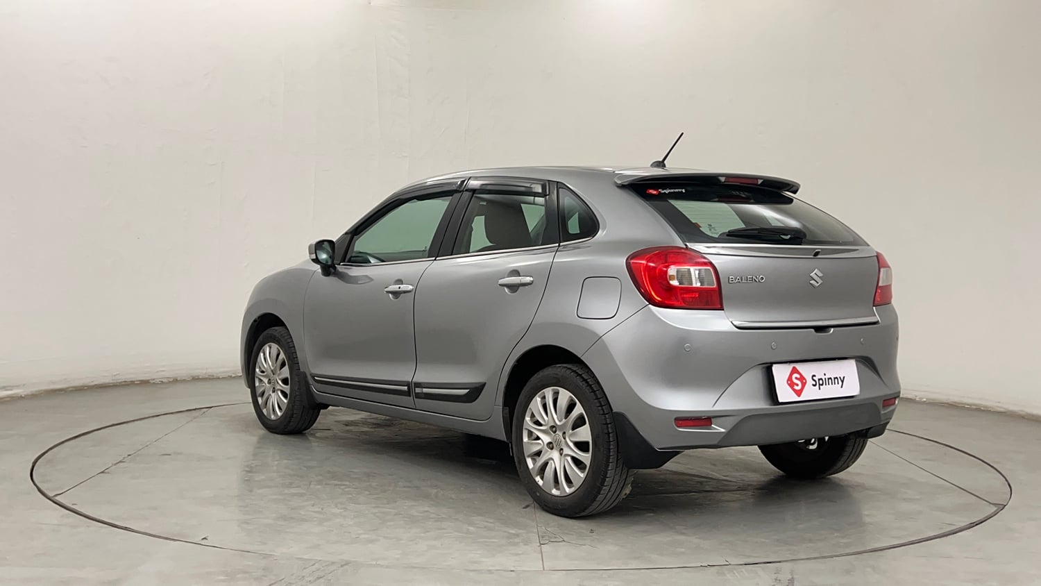 Used 2015 Maruti Suzuki Baleno Zeta 1.2 Petrol Manual exterior LEFT REAR CORNER VIEW