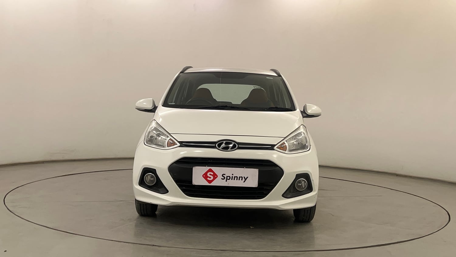 Used 2015 Hyundai Grand i10 Asta AT 1.2 Kappa VTVT Petrol Automatic exterior FRONT VIEW