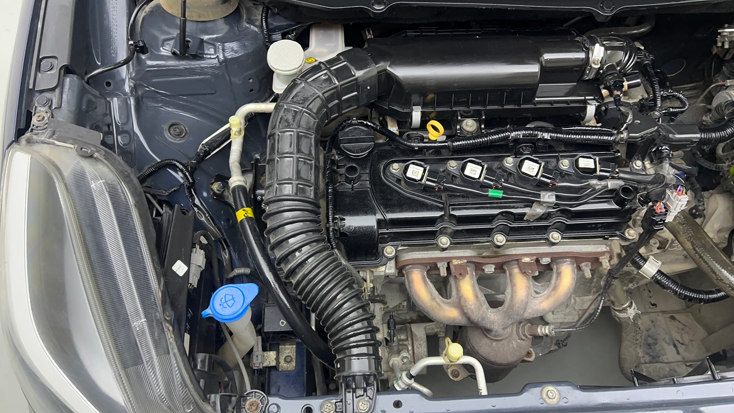Used 2019 Toyota Glanza G Petrol Manual engine ENGINE RIGHT SIDE VIEW