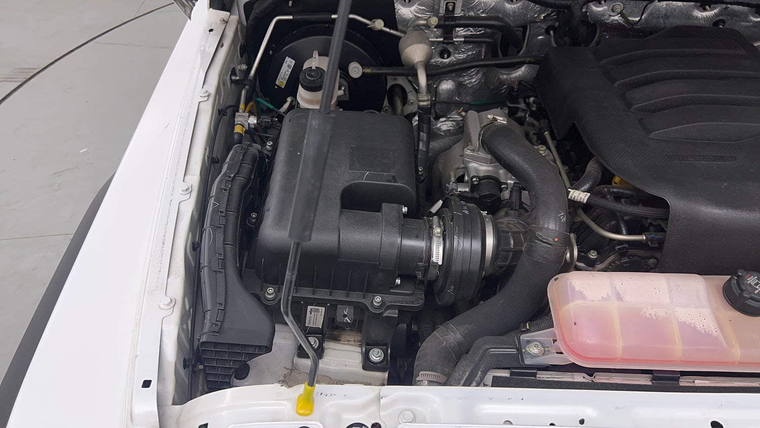 Used 2024 Mahindra Thar LX Hard Top Petrol AT RWD Petrol Automatic engine ENGINE RIGHT SIDE VIEW