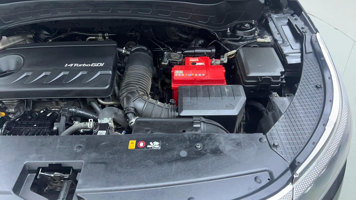 Used 2021 Kia Seltos GTX Plus 1.4 Petrol Manual engine ENGINE LEFT SIDE VIEW