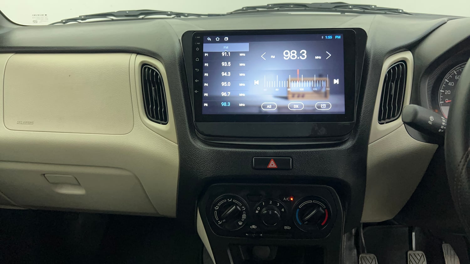 Used 2024 Maruti Suzuki Wagon R VXI 1.0 CNG Cng Manual interior MUSIC SYSTEM & AC CONTROL VIEW