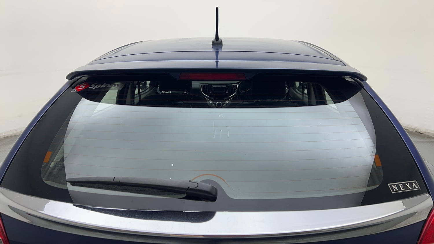 Used 2018 Maruti Suzuki Baleno Delta 1.2 Petrol Manual exterior BACK WINDSHIELD VIEW