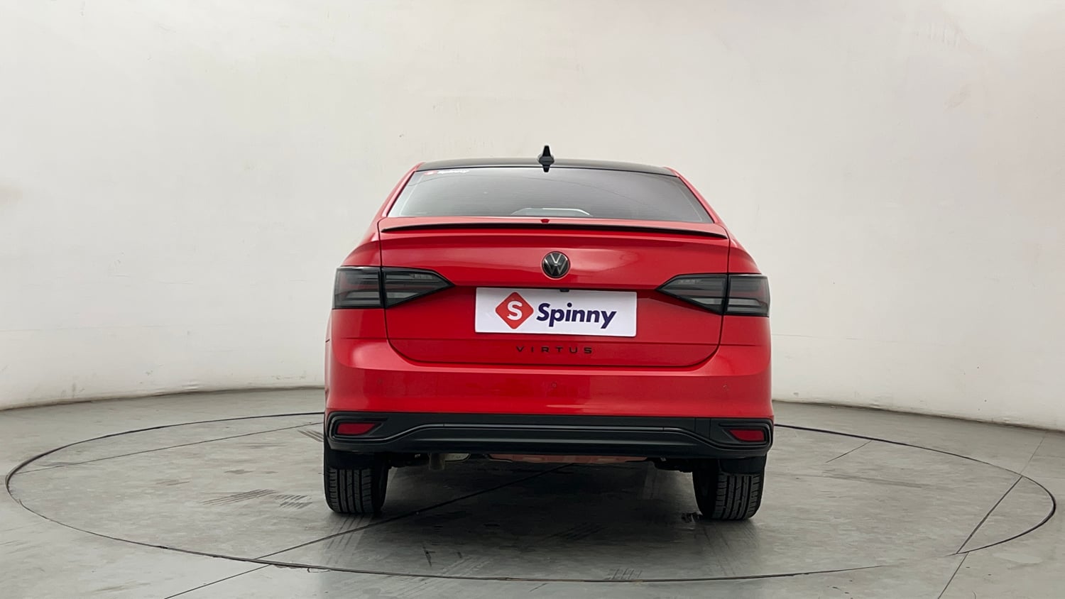 Used 2025 Volkswagen Virtus GT Line 1.0 TSI AT Petrol Automatic exterior BACK VIEW