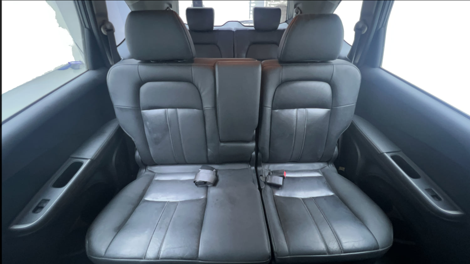 Used 2017 Honda BR-V VX Petrol Petrol Manual interior REAR SEAT CONDITION VIEW