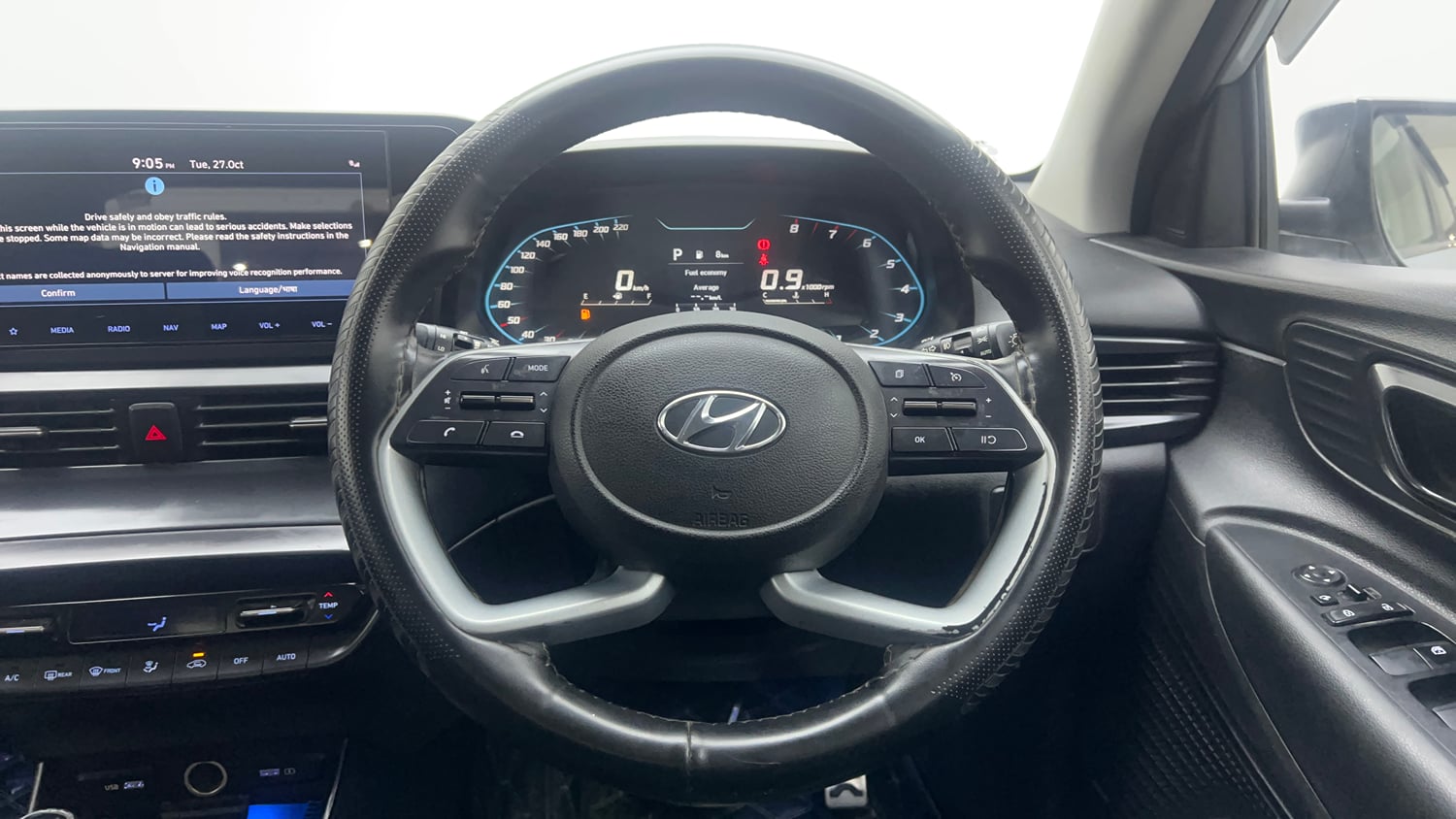 Used 2020 Hyundai New i20 Asta (O) 1.0 Turbo DCT Petrol Automatic interior STEERING VIEW