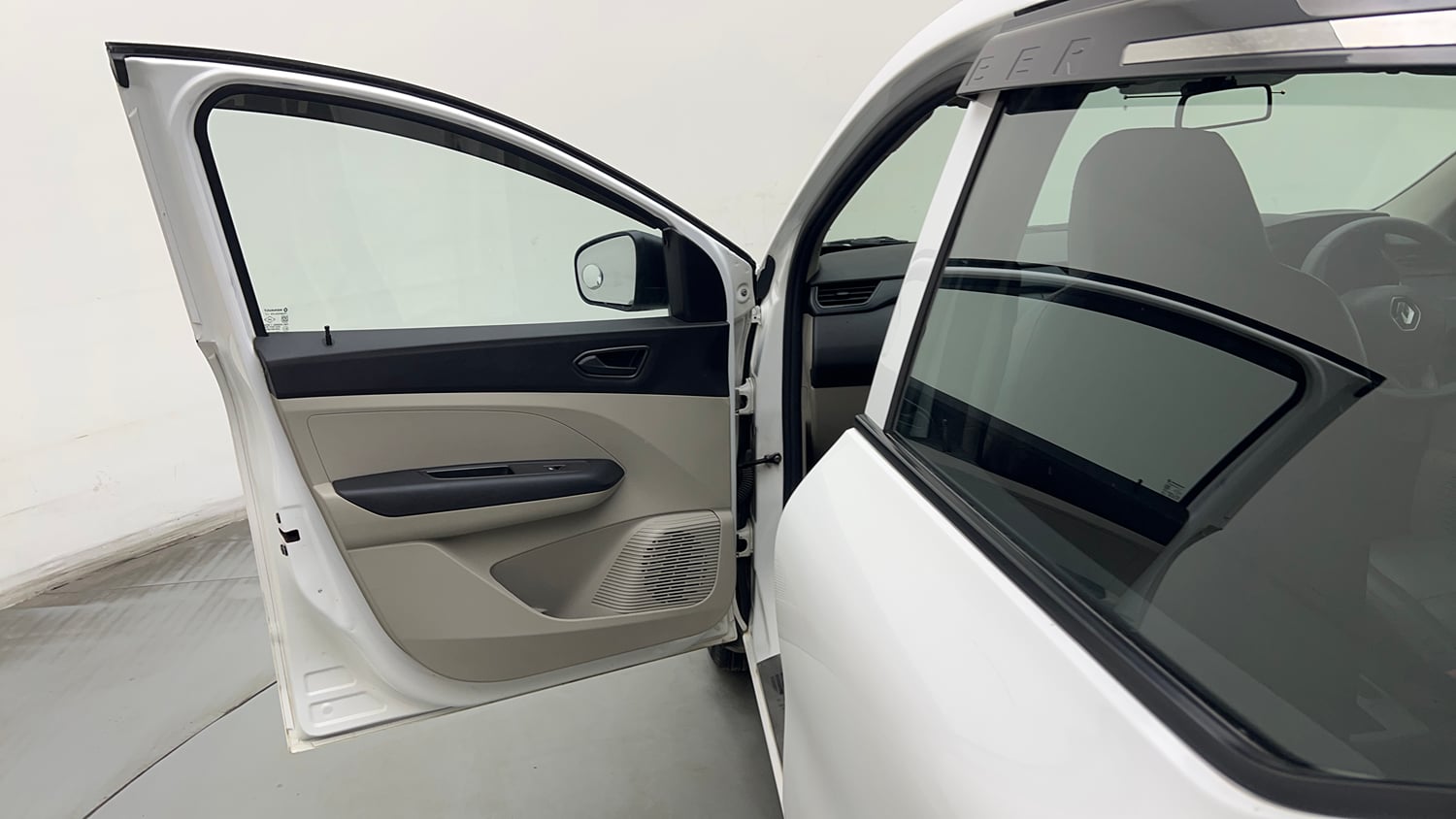 Used 2022 Renault Triber RXE Petrol Manual interior LEFT FRONT DOOR OPEN VIEW