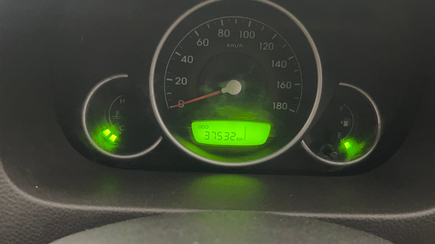 Used 2015 Hyundai Eon Magna + Petrol Manual interior CLUSTERMETER VIEW