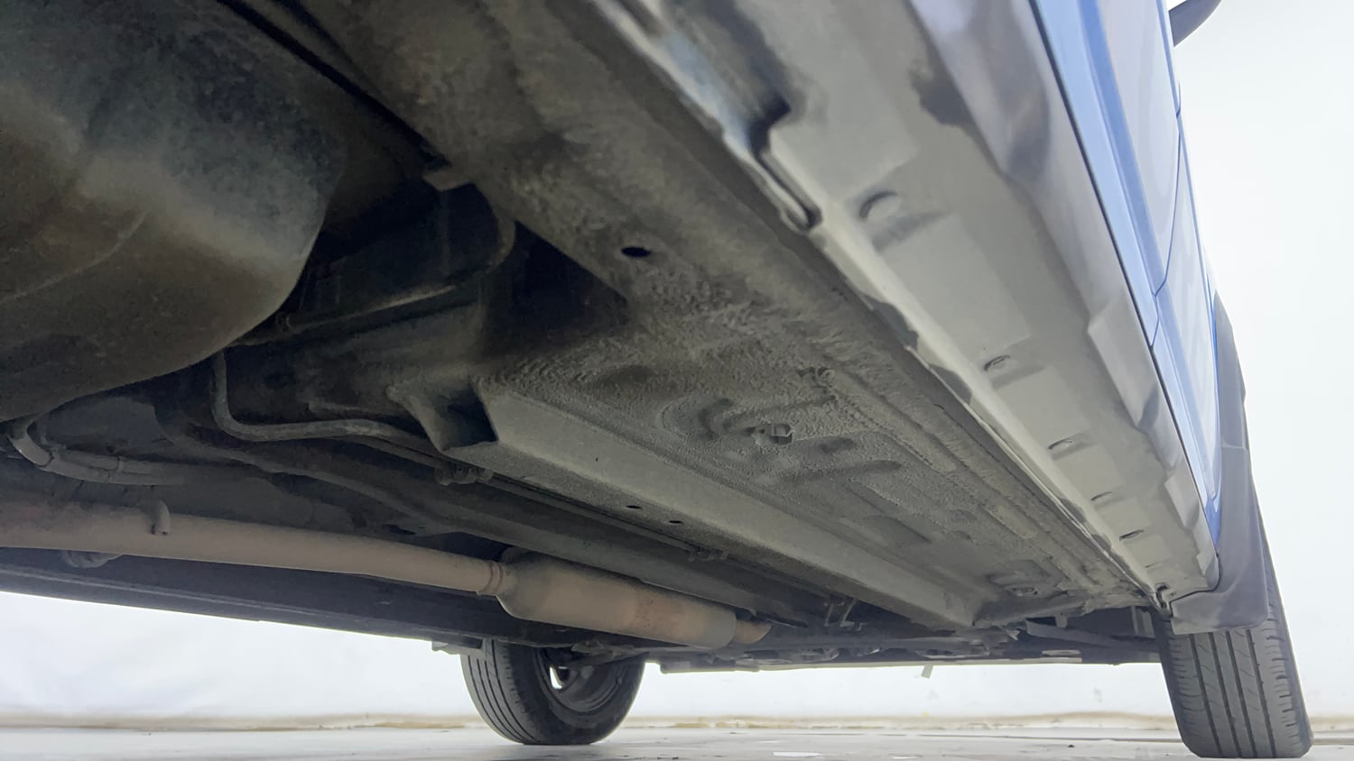 Used 2022 Renault Kiger RXZ Turbo CVT Petrol Automatic extra REAR RIGHT UNDERBODY VIEW