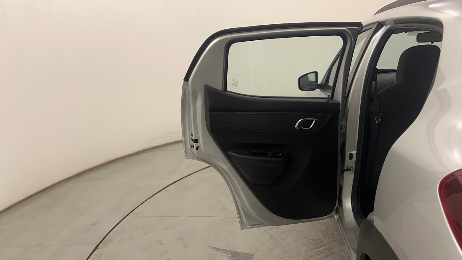 Used 2022 Renault Kwid CLIMBER AMT Petrol Automatic interior LEFT REAR DOOR OPEN VIEW