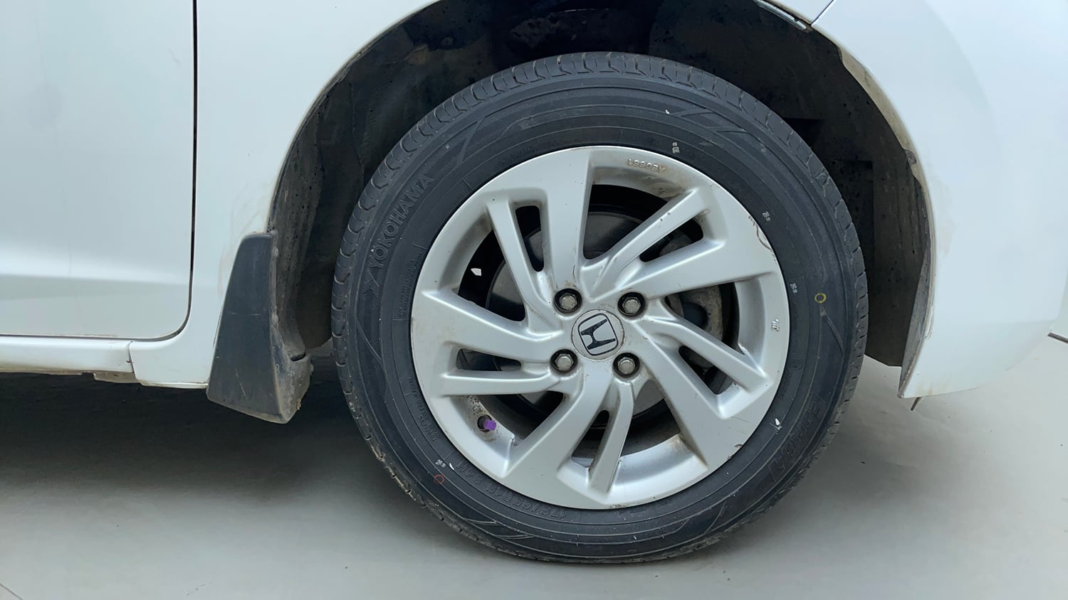 Used 2016 Honda Jazz VX Petrol Petrol Manual tyres RIGHT FRONT TYRE RIM VIEW