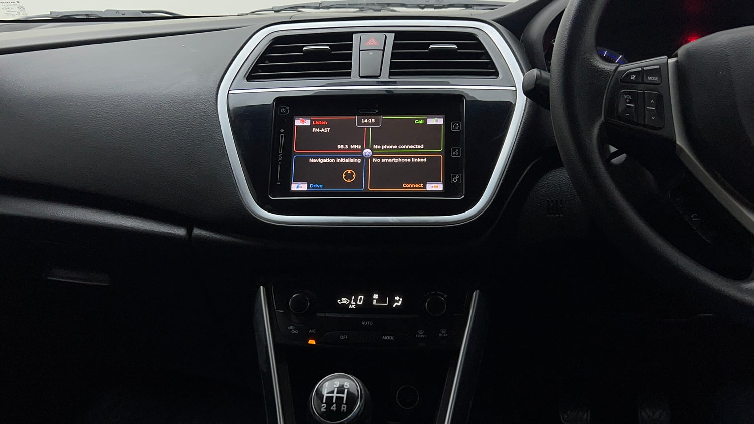 Used 2018 Maruti Suzuki S-Cross Zeta 1.3 Diesel Manual interior MUSIC SYSTEM & AC CONTROL VIEW