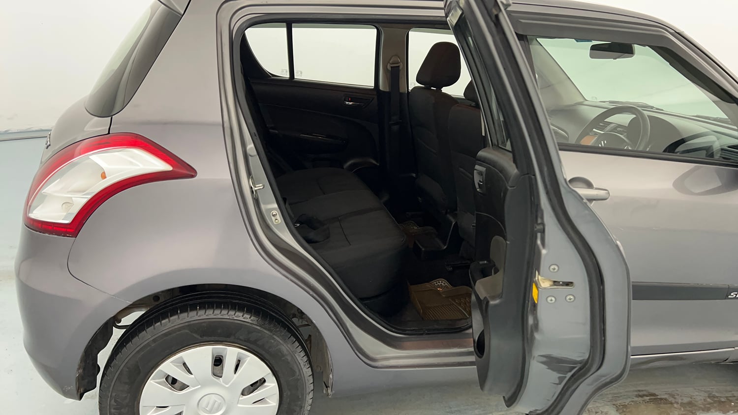 Used 2013 Maruti Suzuki Swift VXi Petrol Manual interior RIGHT SIDE REAR DOOR CABIN VIEW