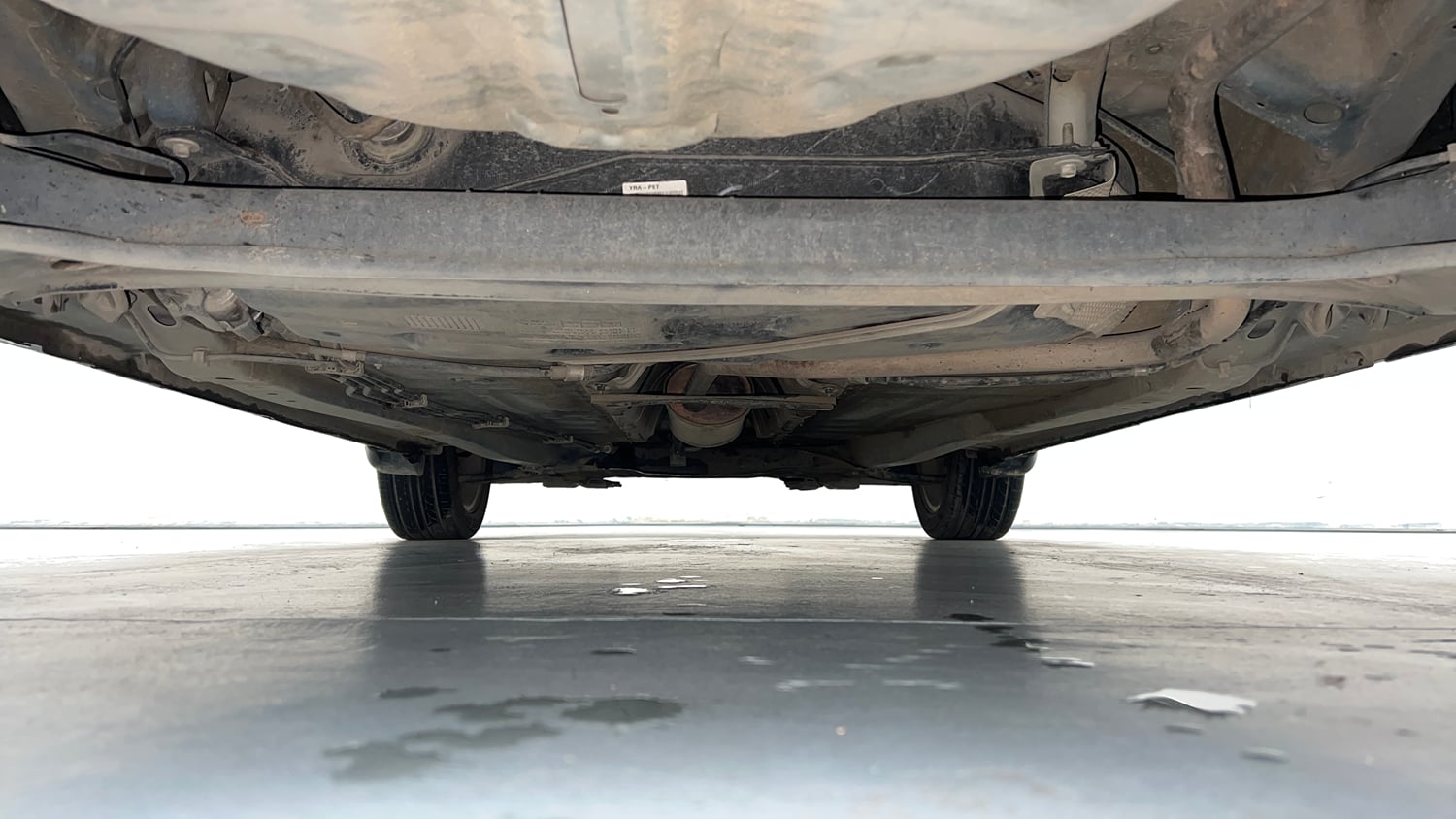 Used 2018 Maruti Suzuki Baleno Zeta 1.2 Petrol Manual extra REAR UNDERBODY VIEW (TAKEN FROM REAR)