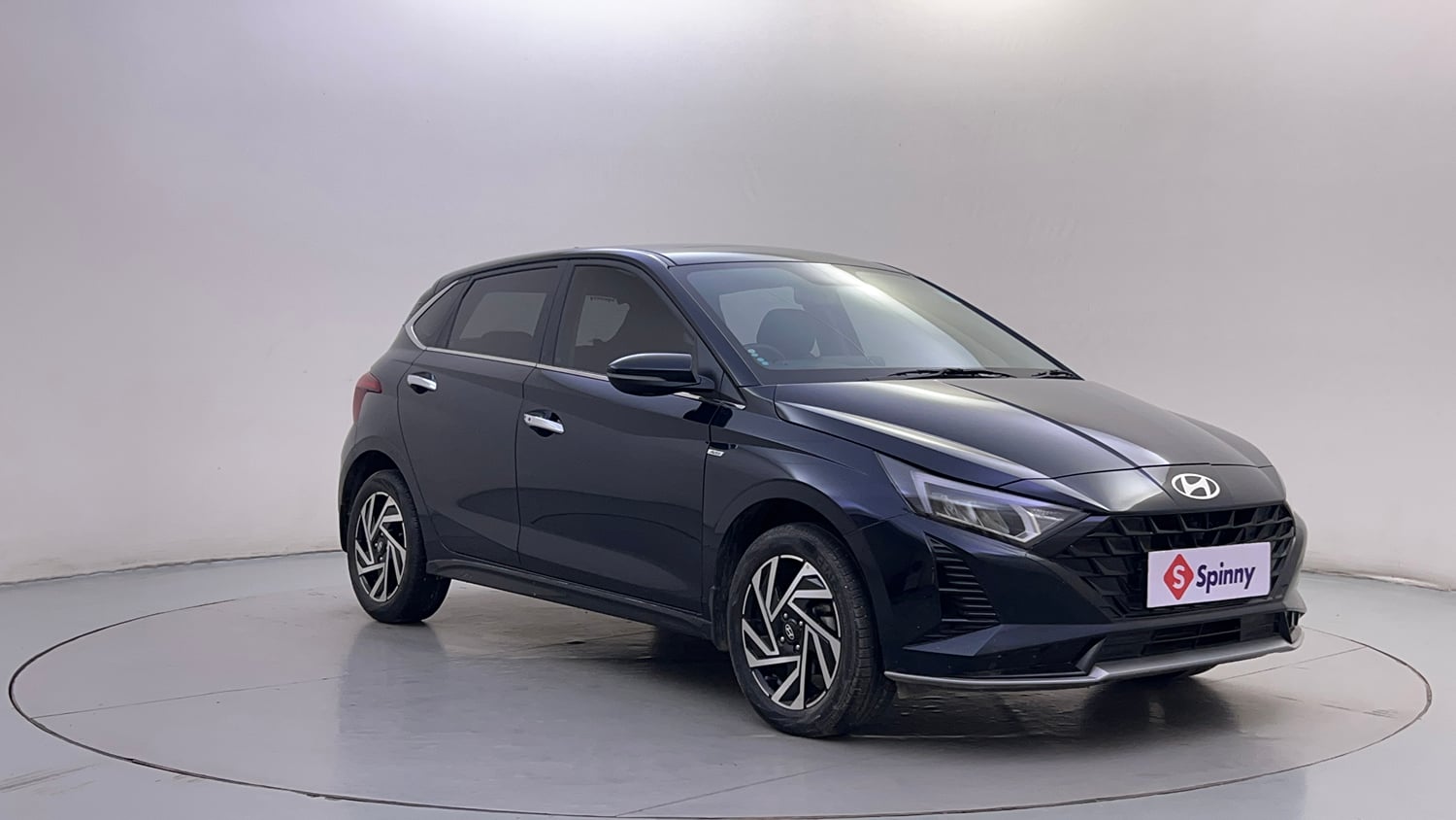 Used 2024 Hyundai New i20 Asta (O) 1.2 IVT Petrol Automatic exterior RIGHT FRONT CORNER VIEW