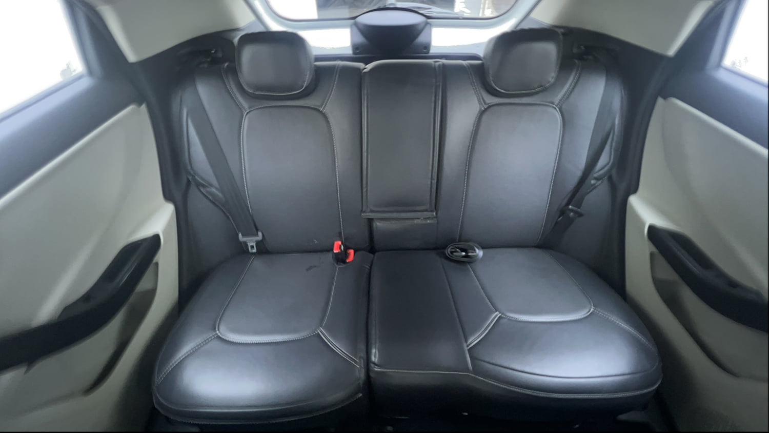 Used 2023 Tata Nexon XZA Plus (S) Petrol Automatic interior REAR SEAT CONDITION VIEW
