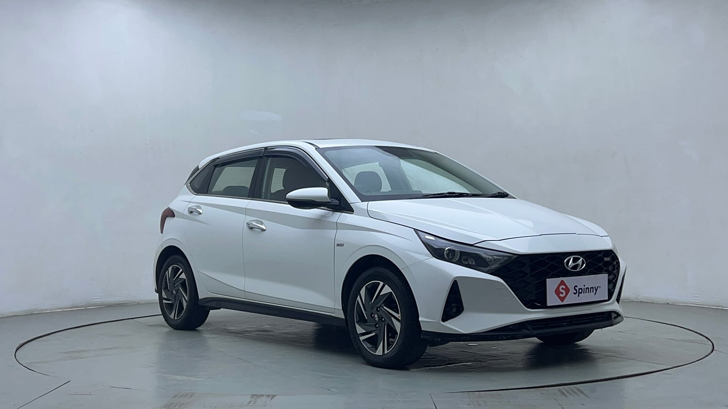 Used 2021 Hyundai New i20 Asta (O) 1.0 Turbo DCT Petrol Automatic exterior RIGHT FRONT CORNER VIEW