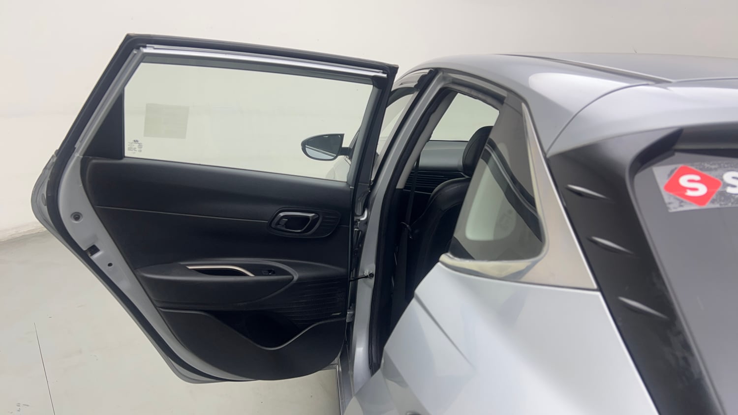 Used 2020 Hyundai New i20 Asta (O) 1.0 Turbo DCT Petrol Automatic interior LEFT REAR DOOR OPEN VIEW