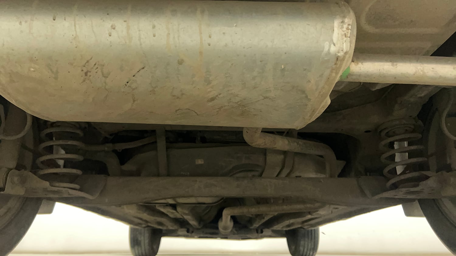 Used 2020 Hyundai Creta SX (O) 1.4 Turbo 7 DCT Petrol Automatic extra REAR UNDERBODY VIEW (TAKEN FROM REAR)