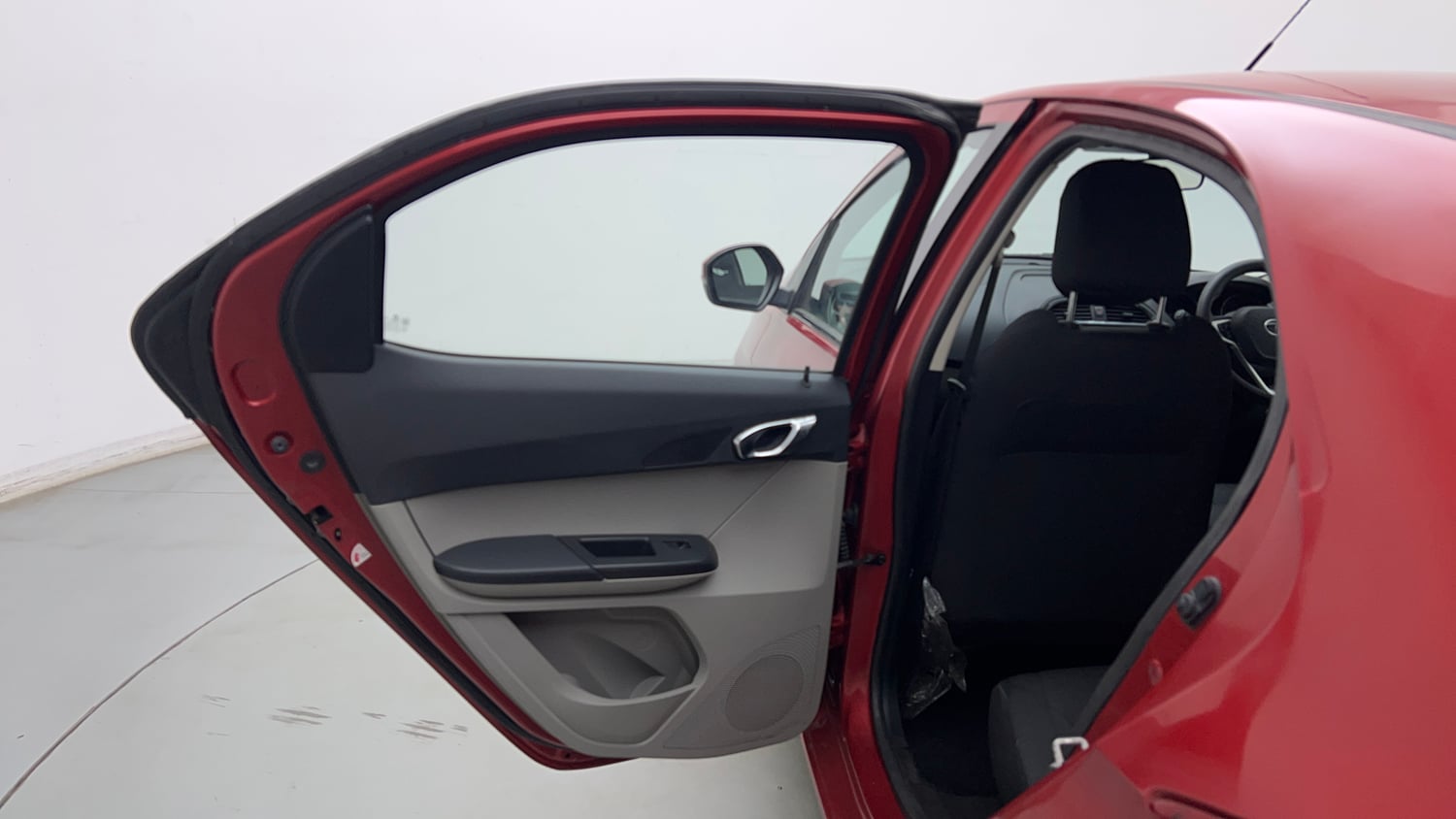 Used 2018 Tata Tiago Revotron XZA Petrol Automatic interior LEFT REAR DOOR OPEN VIEW