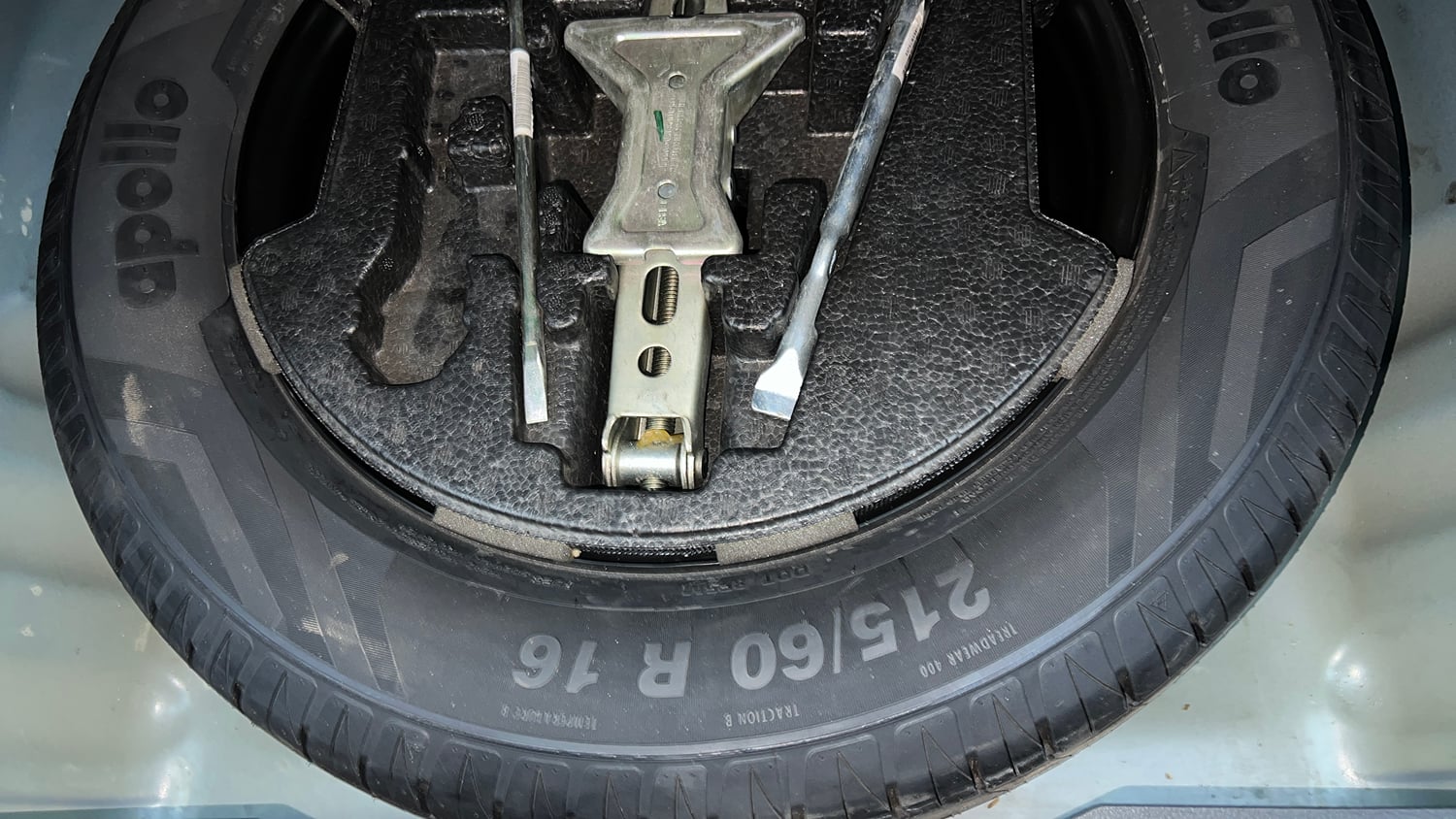 Used 2020 Toyota Urban Cruiser Premium Grade AT Dual Tone Petrol Automatic tyres SPARE TYRE VIEW