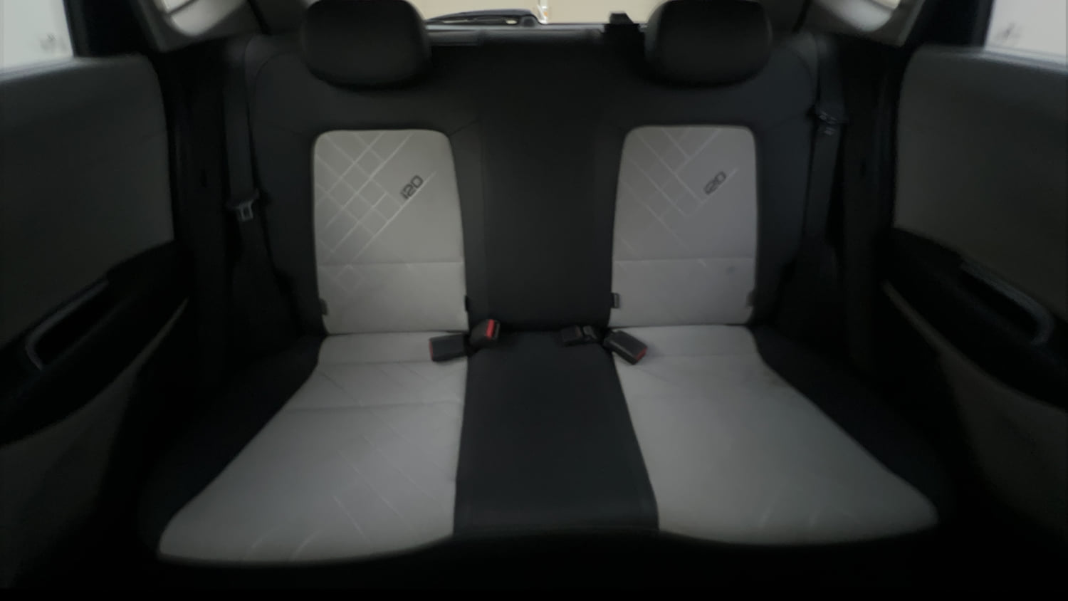 Used 2024 Hyundai New i20 Asta (O) 1.2 IVT Petrol Automatic interior REAR SEAT CONDITION VIEW