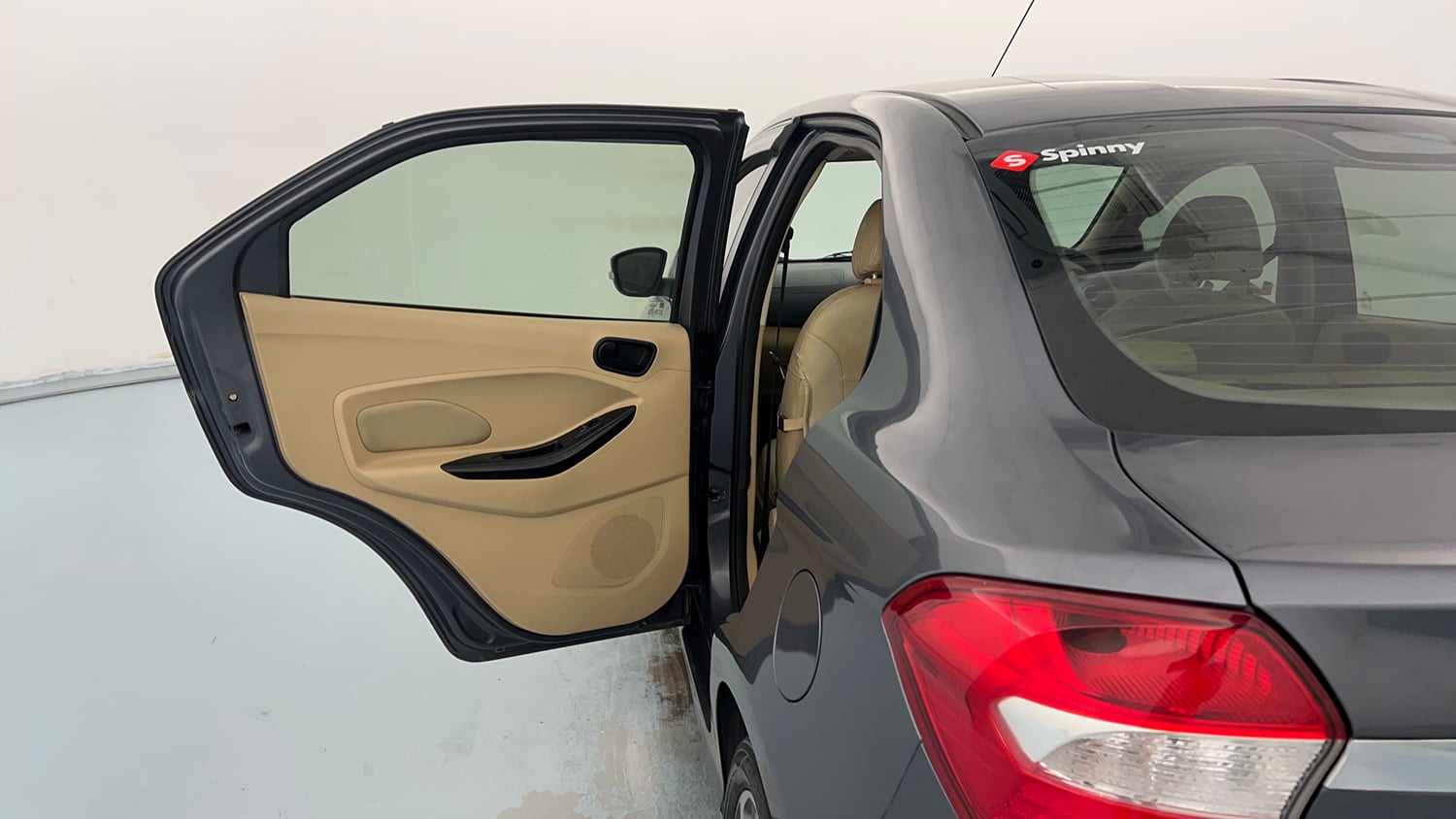 Used 2020 Ford Figo Aspire Titanium Plus 1.5 TDCi Diesel Manual interior LEFT REAR DOOR OPEN VIEW