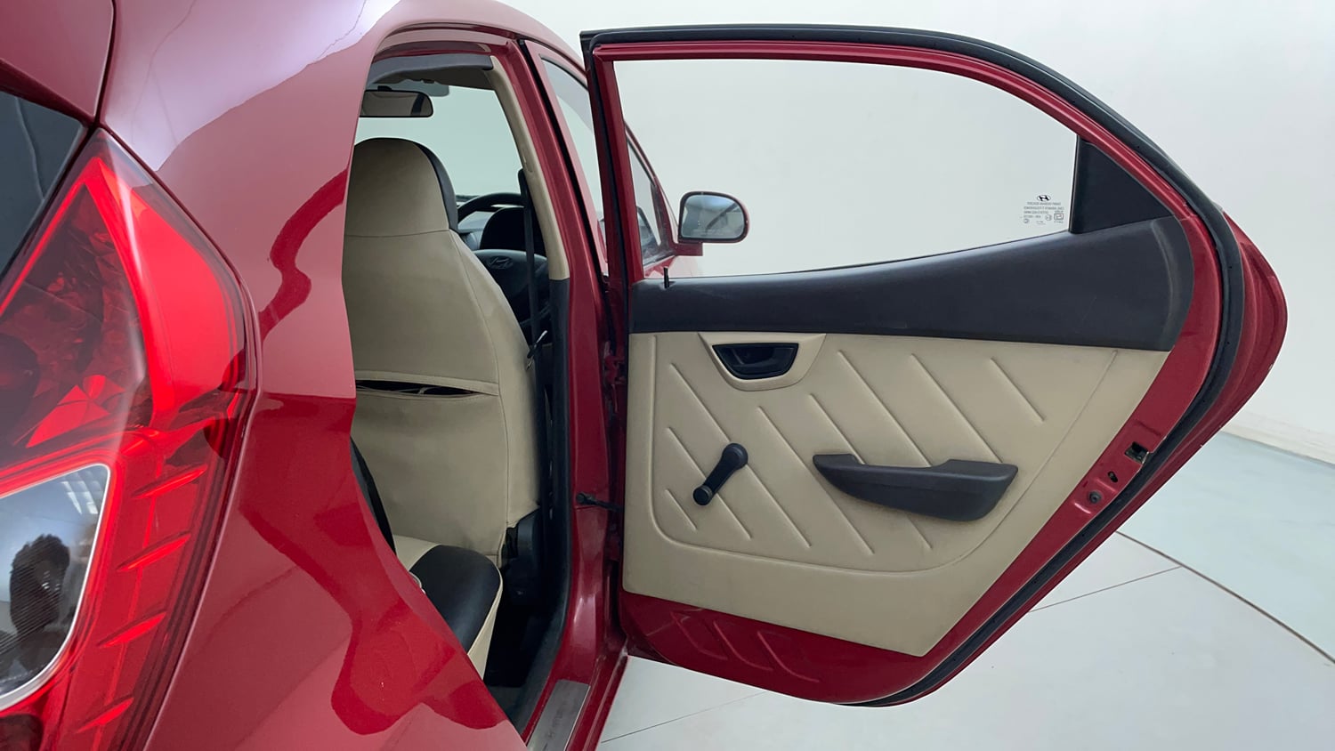 Used 2016 Hyundai Eon D-Lite + Petrol Manual interior RIGHT REAR DOOR OPEN VIEW