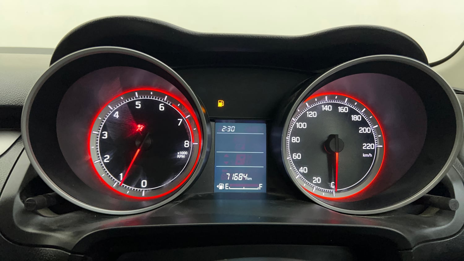 Used 2022 Maruti Suzuki Swift VXi Petrol Manual interior CLUSTERMETER VIEW