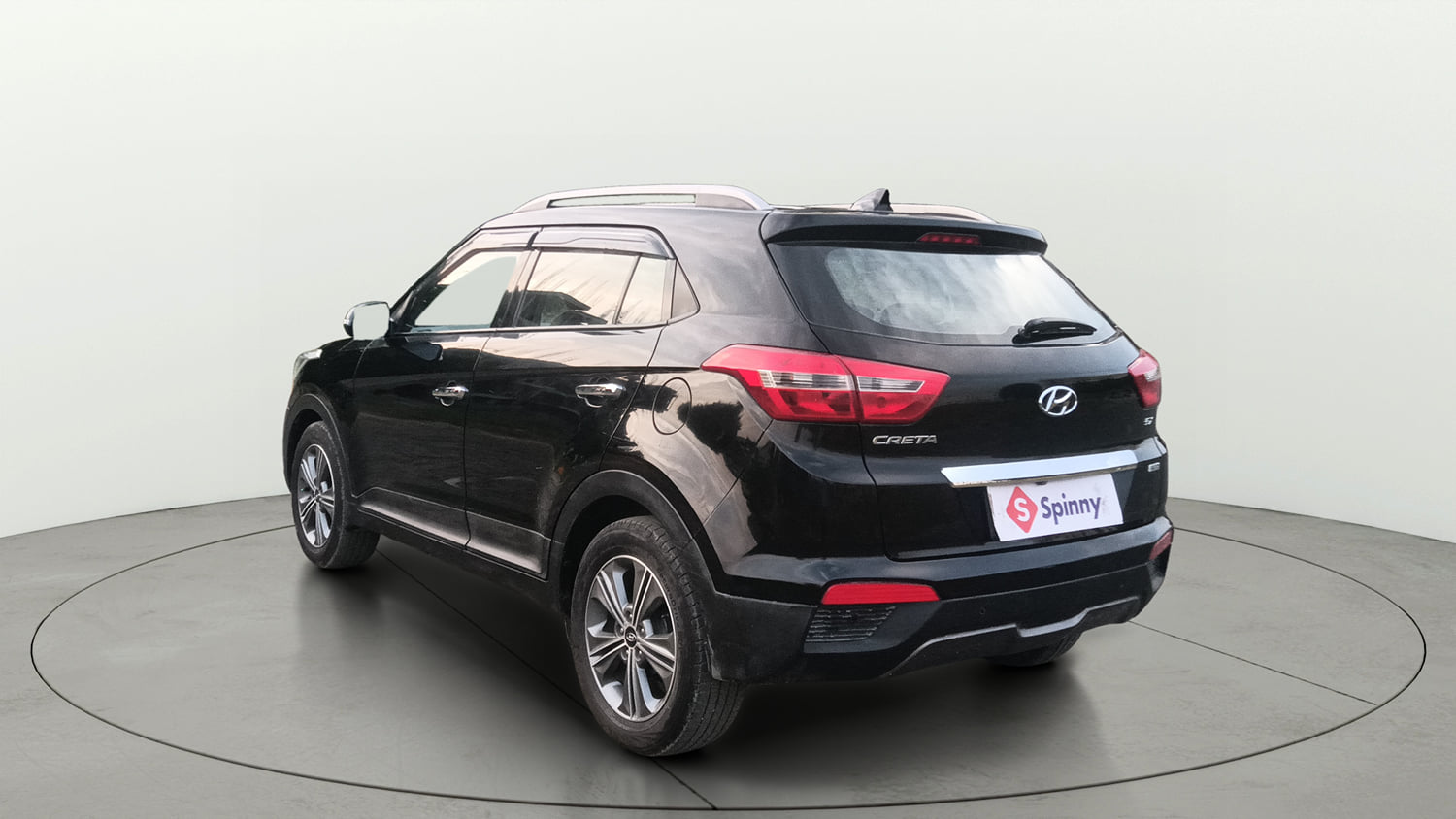 Used 2016 Hyundai Creta 1.6 SX Plus AT Petrol Petrol Automatic exterior LEFT REAR CORNER VIEW