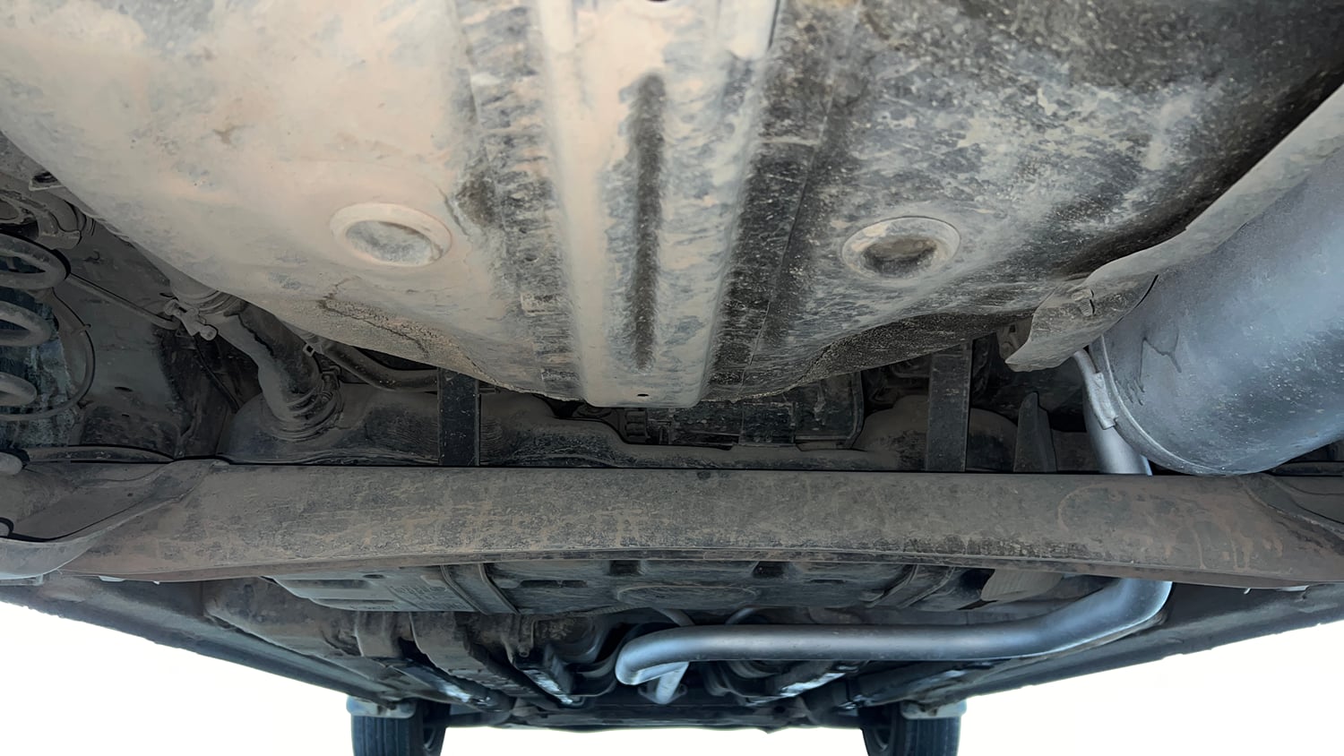 Used 2016 Hyundai Elite i20 Sportz 1.2 Petrol Manual extra REAR UNDERBODY VIEW (TAKEN FROM REAR)