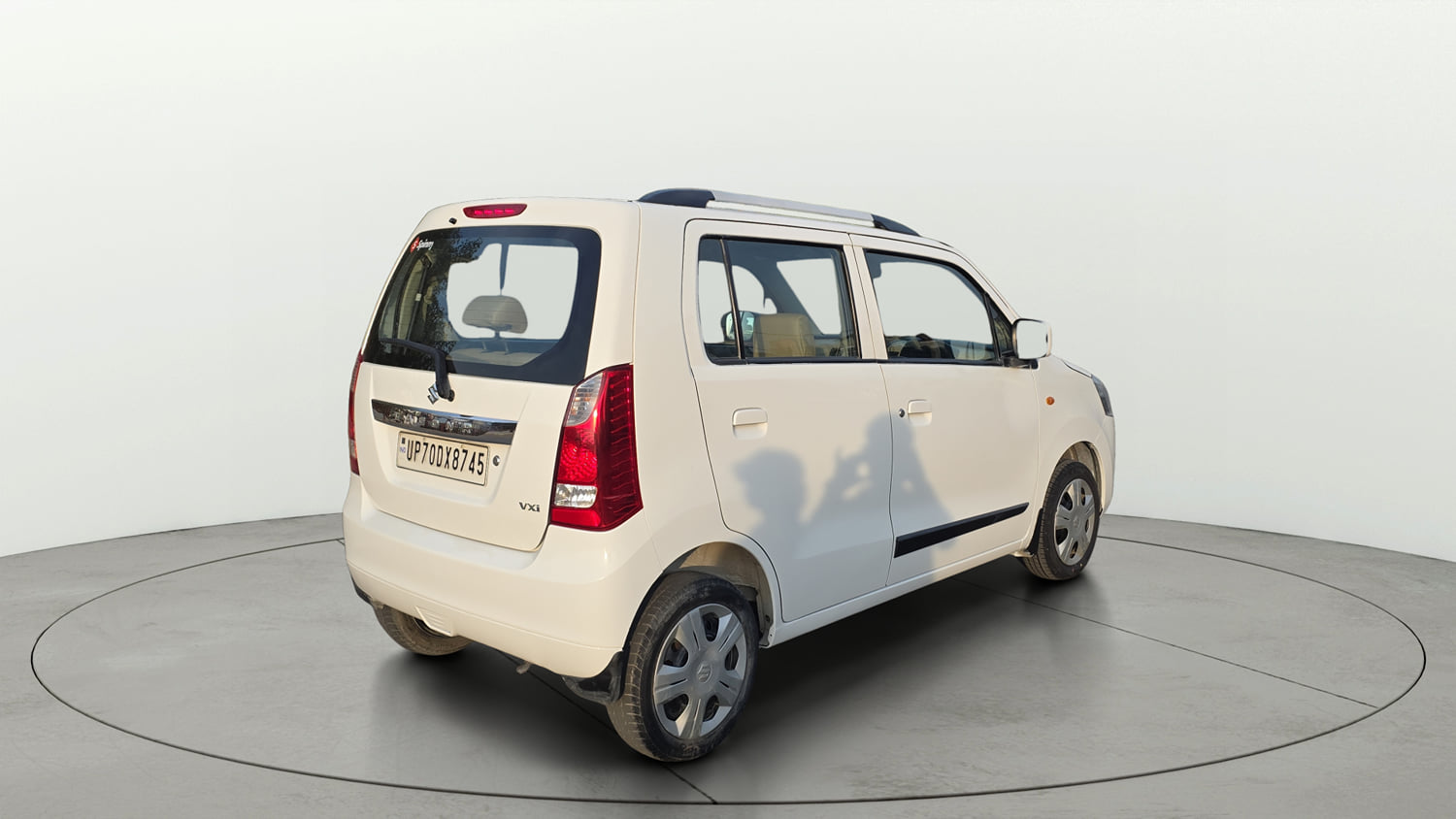 Used 2017 Maruti Suzuki Wagon R VXI Petrol Manual exterior RIGHT REAR CORNER VIEW
