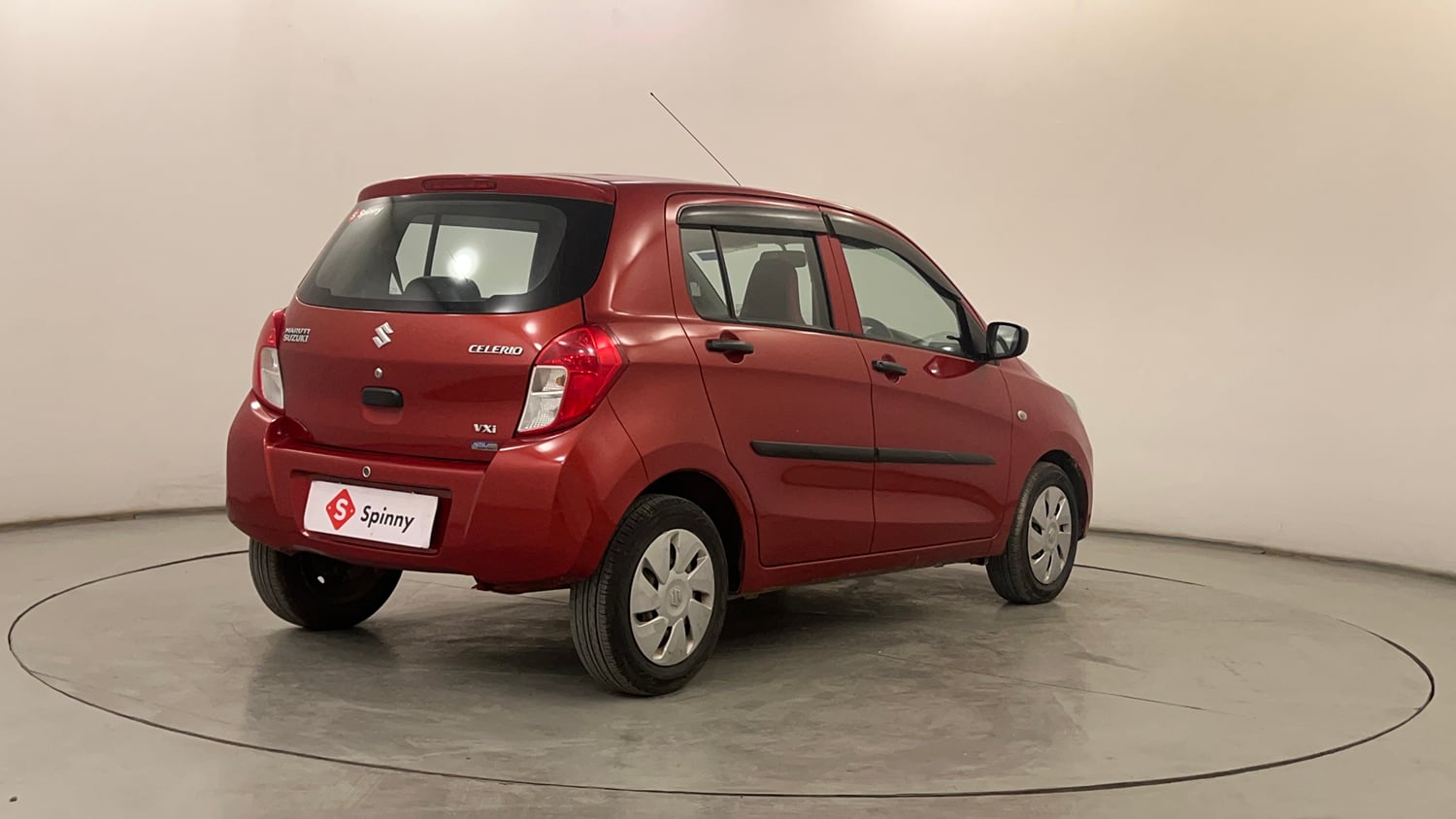 Used 2014 Maruti Suzuki Celerio VXi AMT Petrol Automatic exterior RIGHT REAR CORNER VIEW
