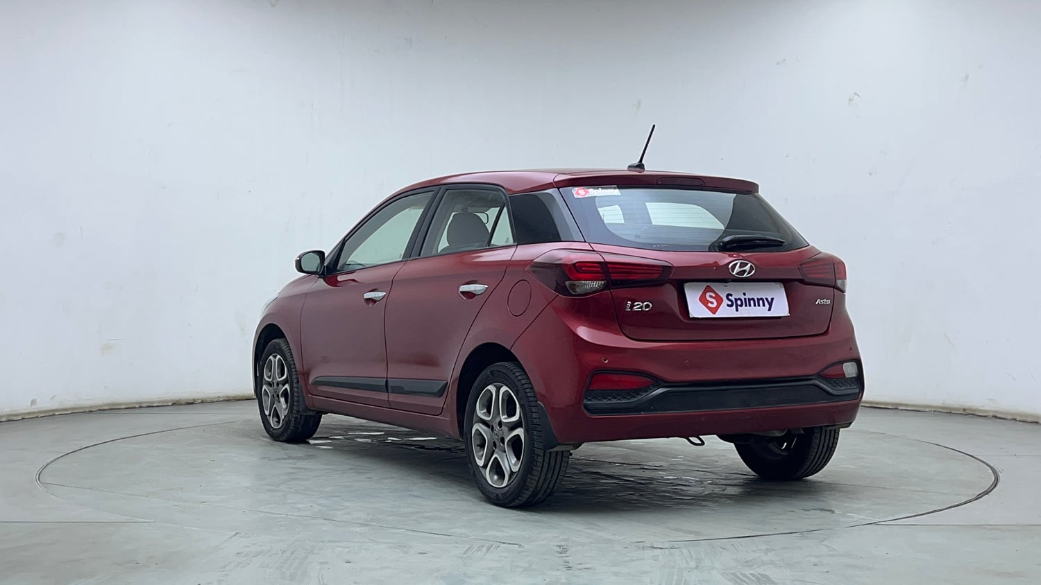 Used 2019 Hyundai Elite i20 Asta 1.2 (O) Petrol Manual exterior LEFT REAR CORNER VIEW
