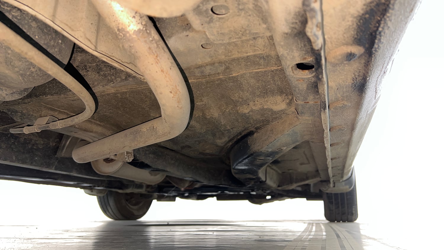 Used 2016 Honda Amaze 1.2 S i-VTEC Petrol Manual extra REAR RIGHT UNDERBODY VIEW