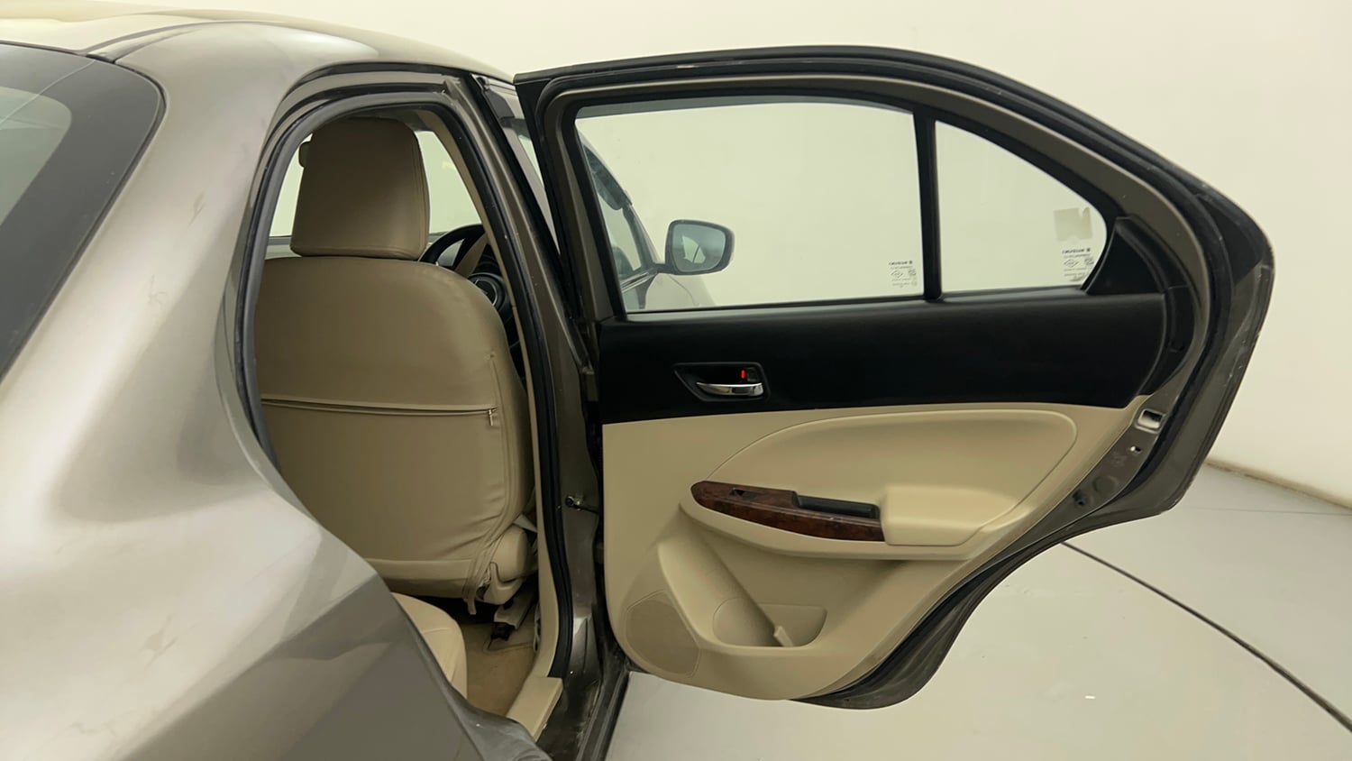 Used 2018 Maruti Suzuki Dzire VDi AMT Diesel Automatic interior RIGHT REAR DOOR OPEN VIEW