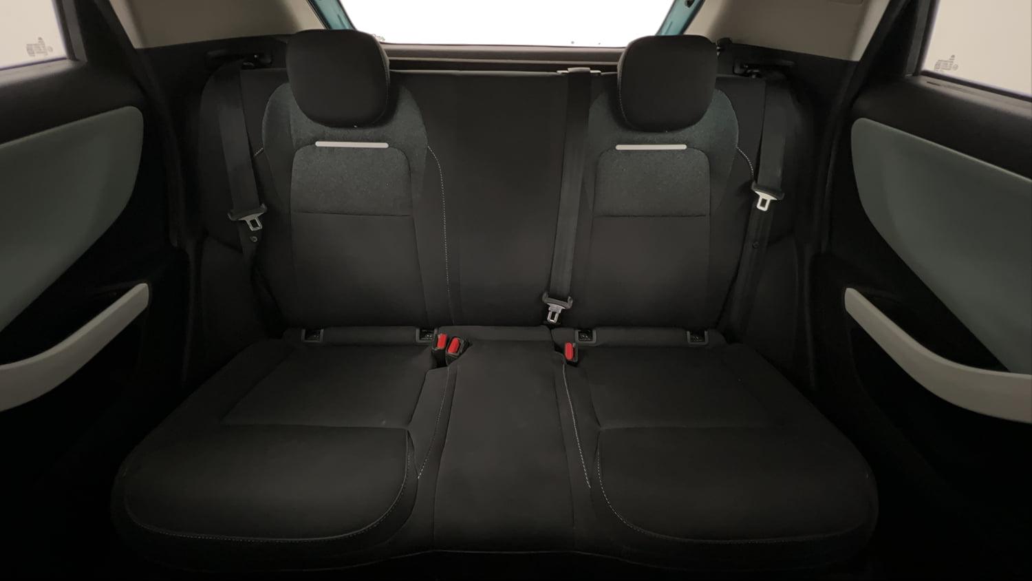 Used 2024 Tata Nexon Creative 1.2 Revotron Petrol 6AMT DT Petrol Automatic interior REAR SEAT CONDITION VIEW