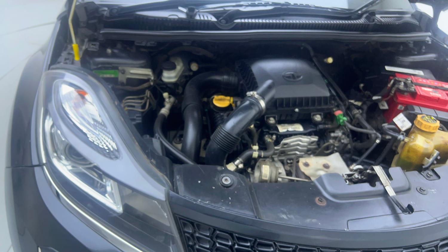 Used 2019 Tata Nexon XZA Plus Petrol Petrol Automatic engine ENGINE RIGHT SIDE VIEW
